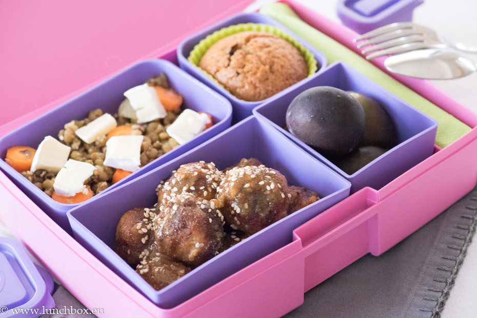 lunchbox menu в кутия за храна Лавандула