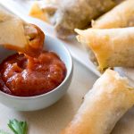 Oven-bakes-spring-rolls