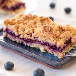 healthy blueberry bars for Lunchbox