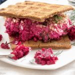 lunchbox menus and recipes for healty eating on the go Тартар от червено цвекло с тахан