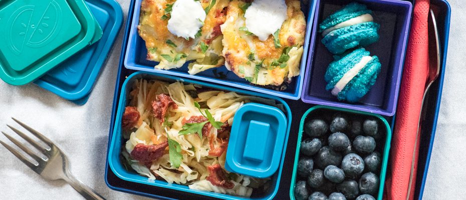 Lunchbox lasagna cups