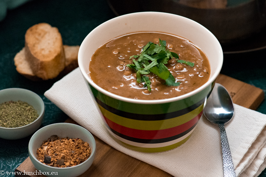 lentil warming soup