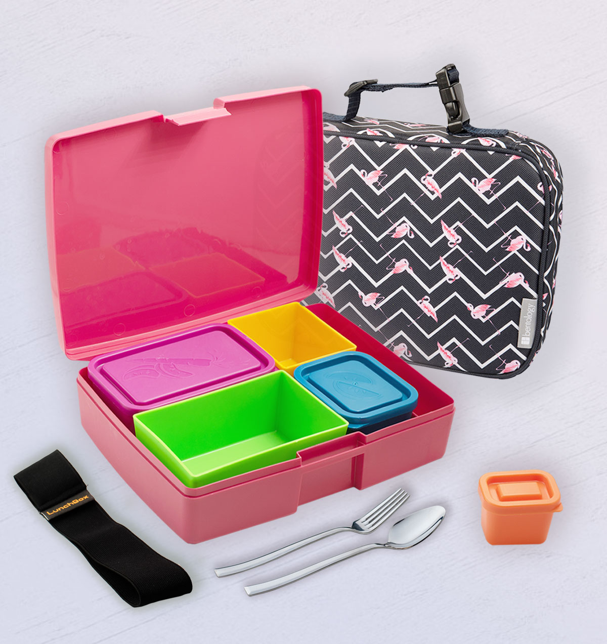 LunchboxPackFlamingpcoral Lunchbox