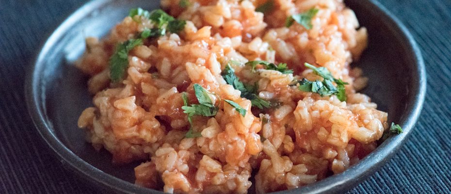 red rice for lunchbox