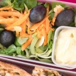 salad with tahini
