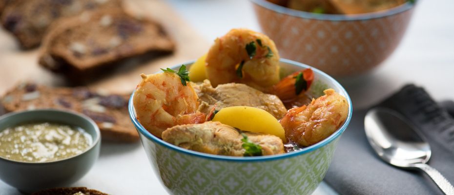 Classic Mediterranean fish stew