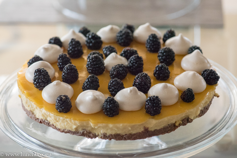 Mango-cheesecake