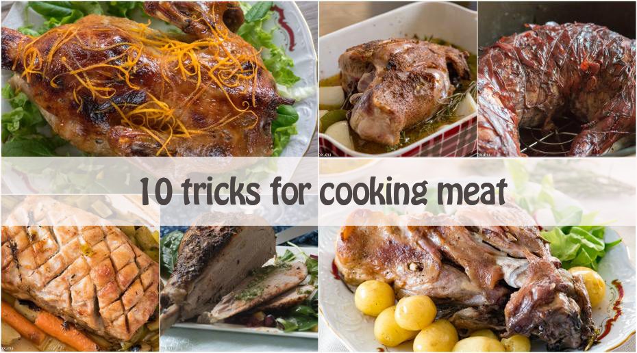 10 tricks for cooking meat