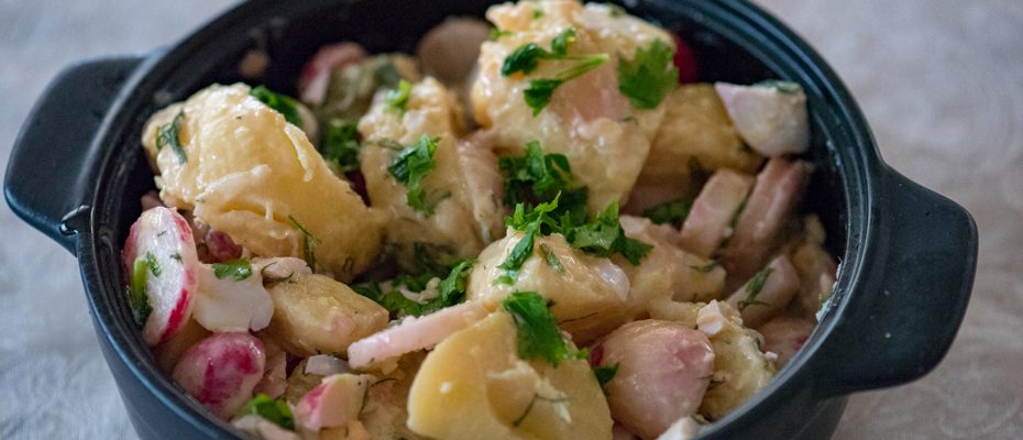 зимна картофена салата