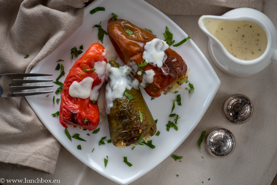 пълнени чушкш с ориз и кайма