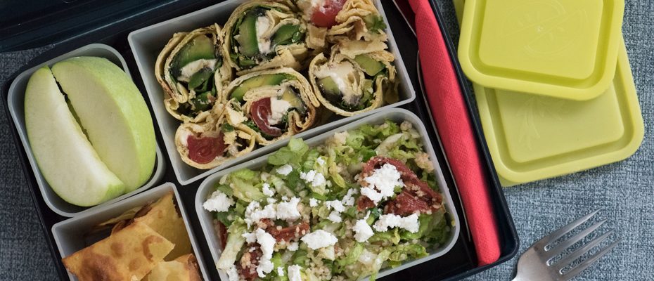 Lunchbox menu couscous salad in Lunchbox Chia