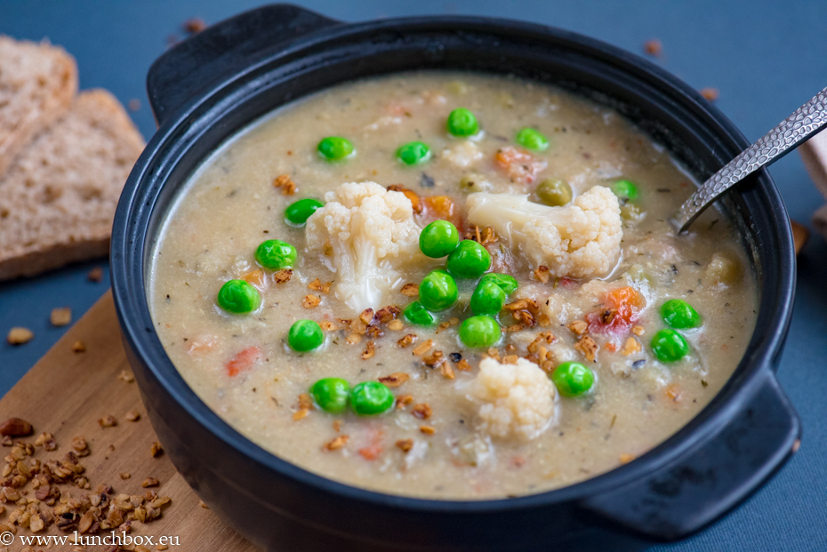 light veggie soup