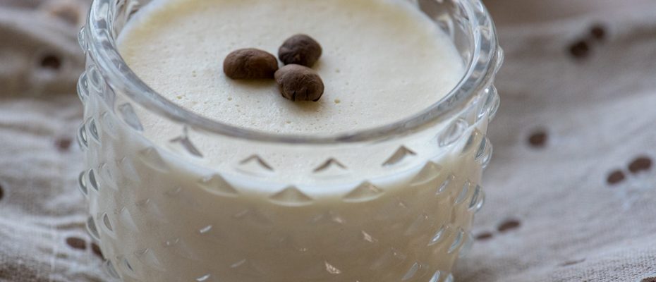 white chocolate mousse