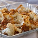 Parmesan-crusted cauliflower with herbs