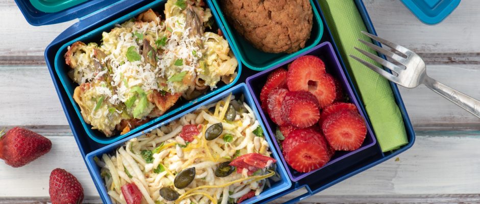 Lunchbox menu-kaneloni-s-asperji