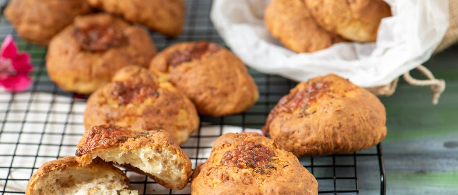 Бързи питки със сирене, без мая