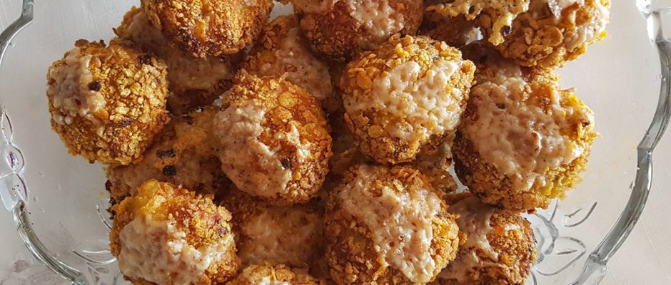 Пуешки кюфтенца с тиквички