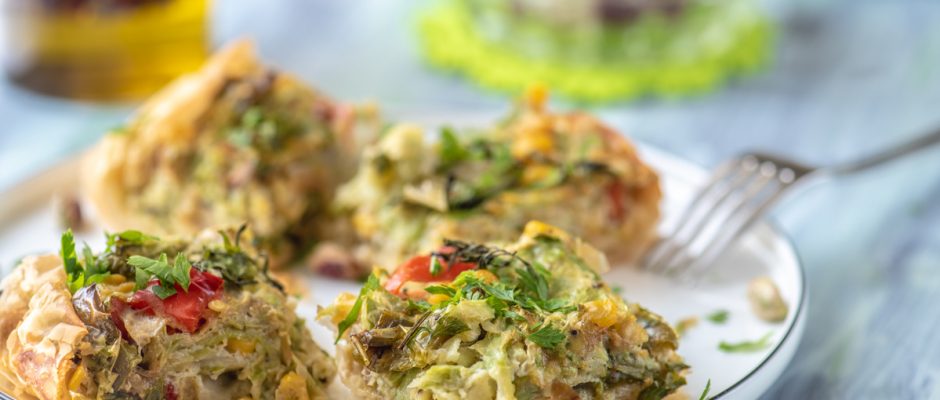 Киш с тиквички