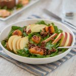 Lunchbox салата с рукула и ябълки