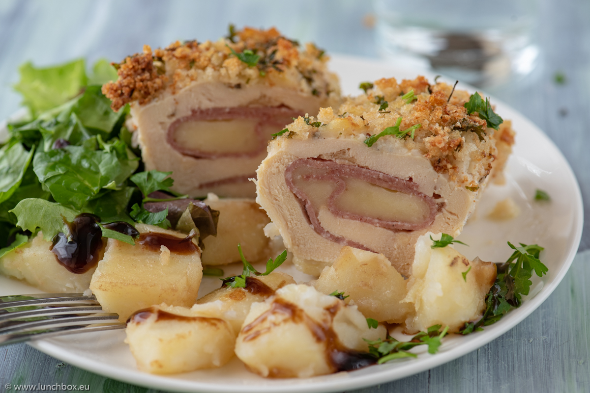 пиле с млечен сос