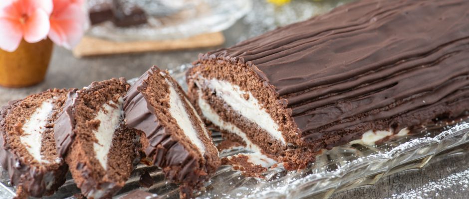 Шоколадово руло с рикота