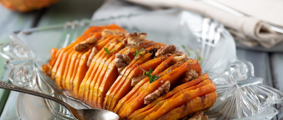 Тиква със соев сос