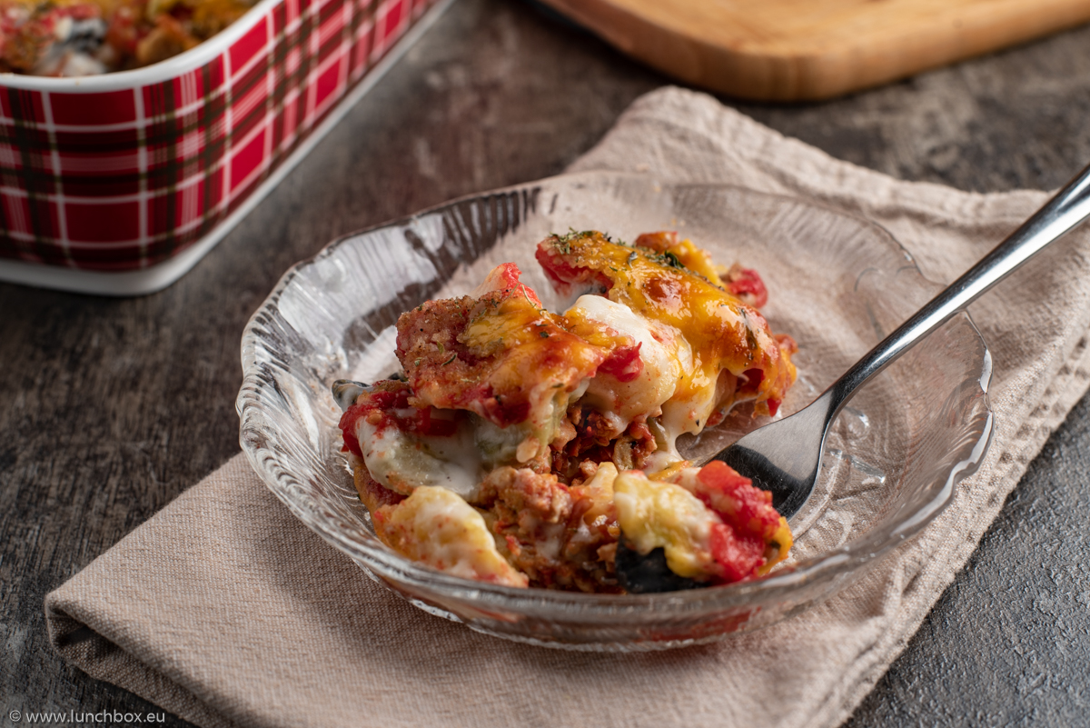 Lunchbox Greek pastítsio Greek pastítsio