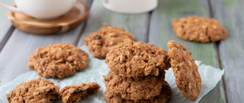 Курабии с овесени ядки