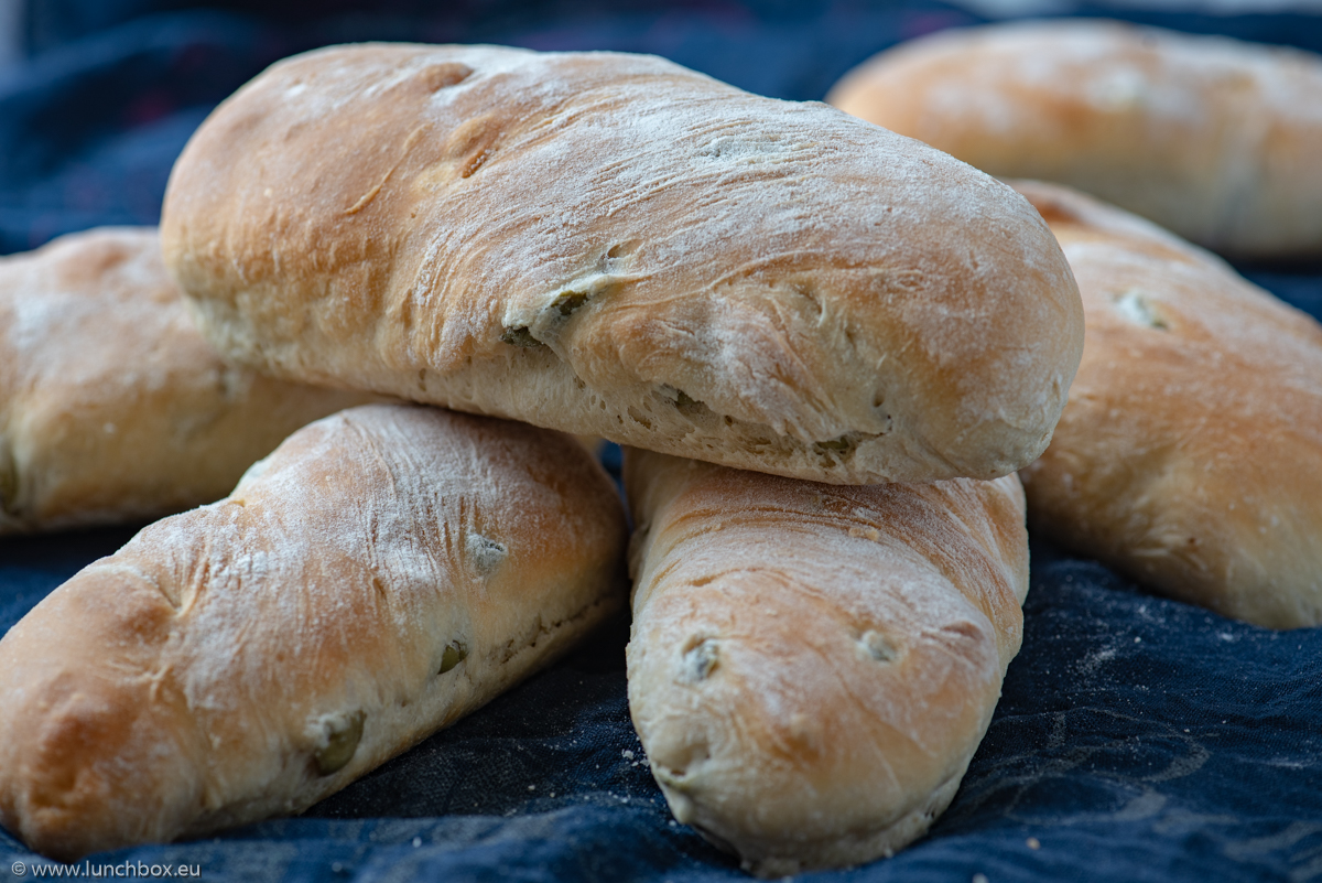 Olive Bread Baguettes
