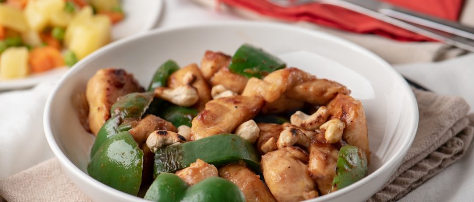 Chinese cashew chicken