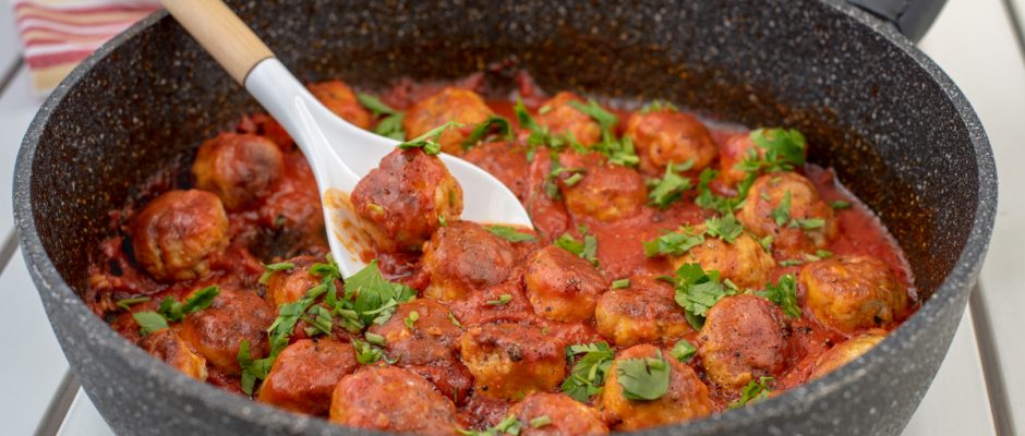 Turkey Meatballs With Tomato Sauce