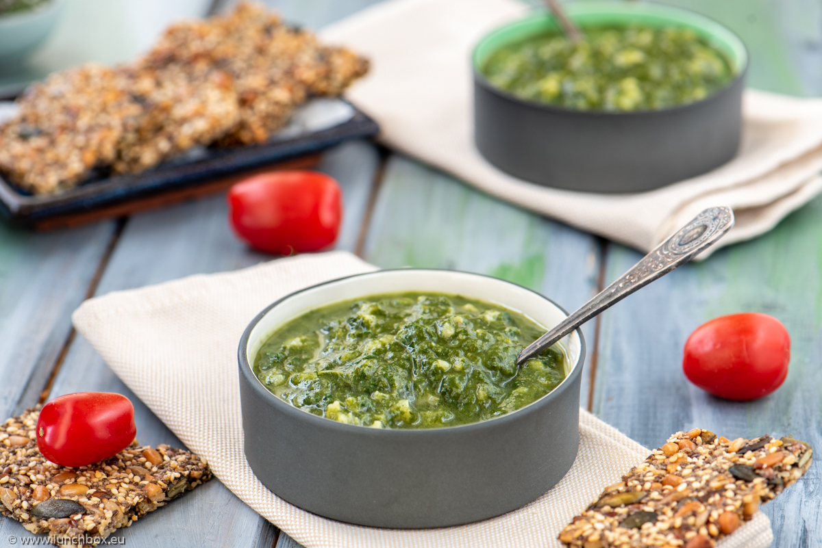 Lunchbox Nettle and Spinach Soup
