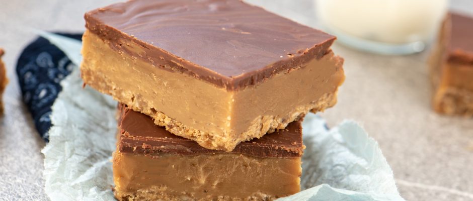 Барчета с карамел и шоколад