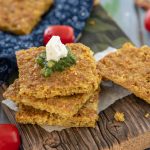 Crispy Cauliflower Turmeric Flatbread
