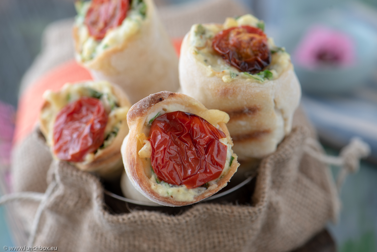 Pizza in cones