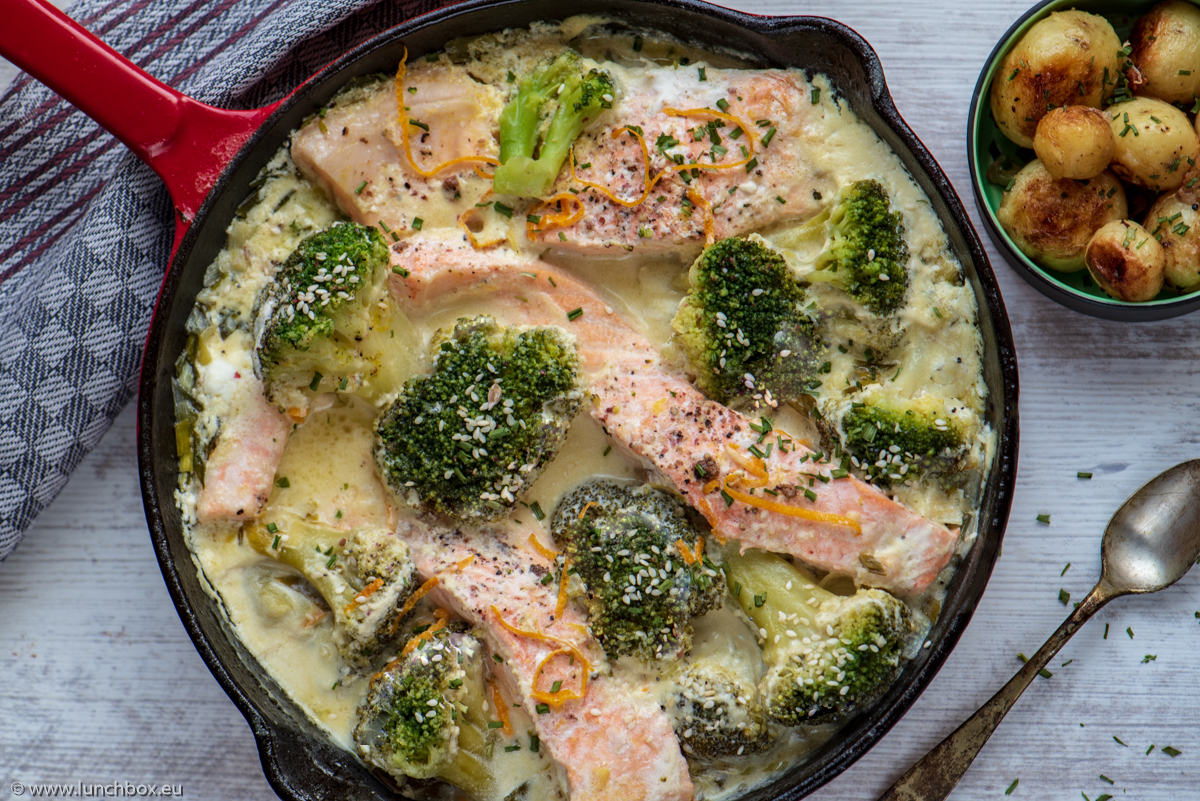 Lunchbox Salmon with broccoli Salmon with broccoli