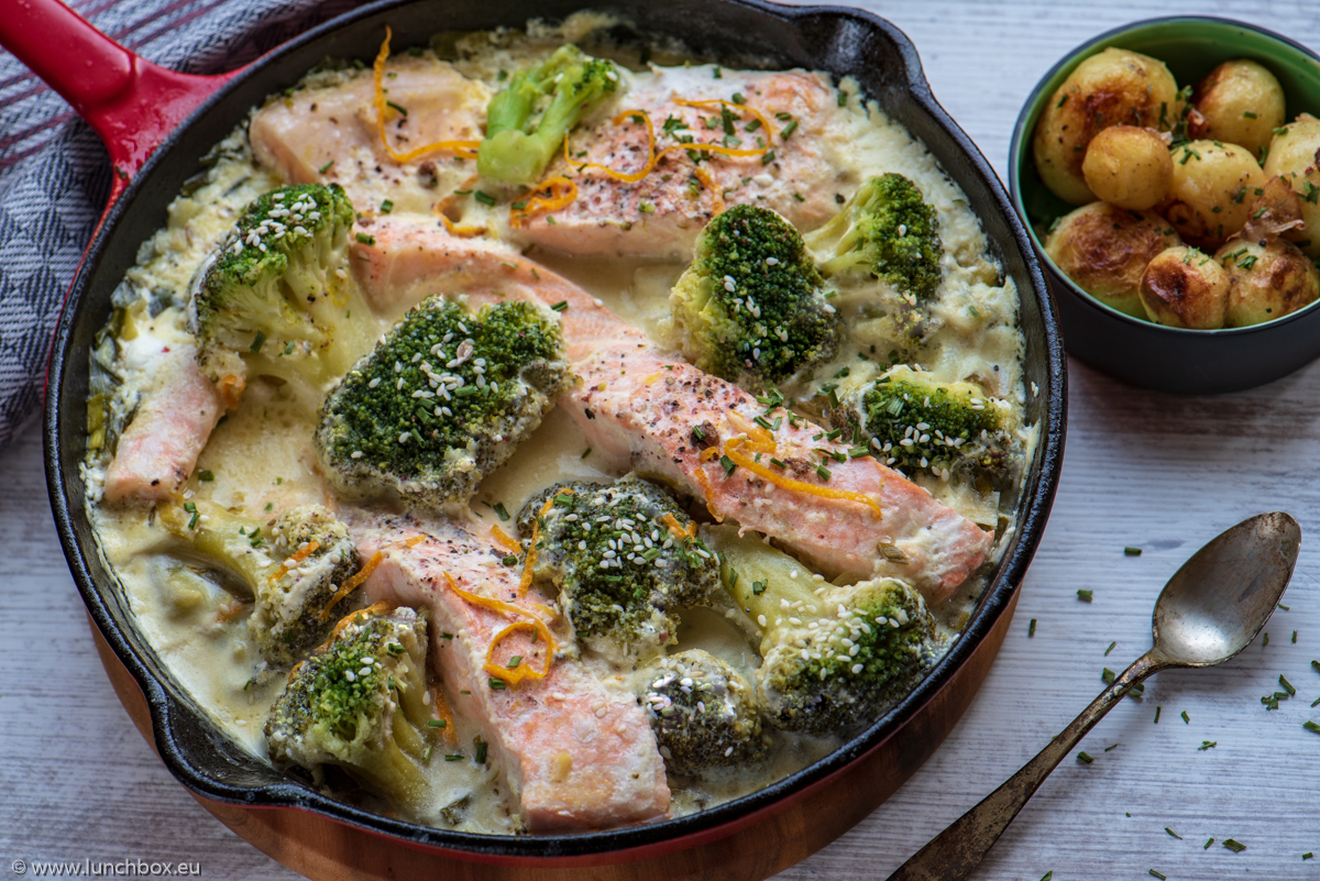Lunchbox Salmon with broccoli Salmon with broccoli