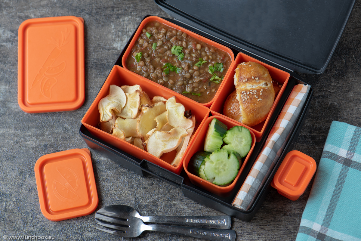 Lunchbox lentils