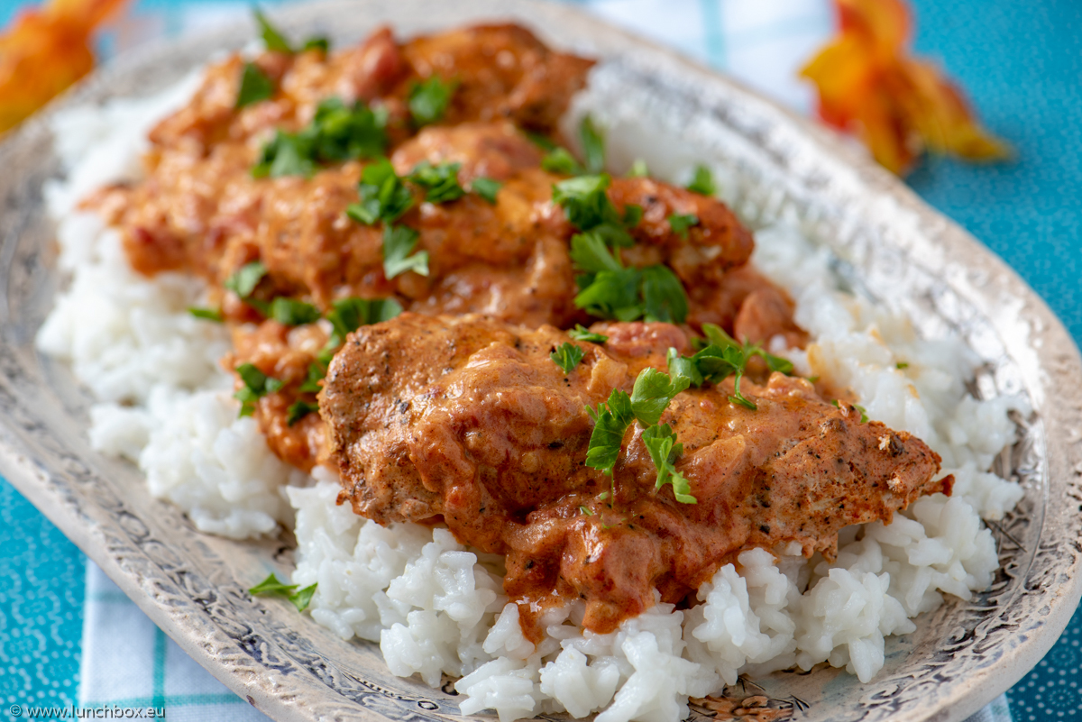 Lunchbox Garam Masala Chicken Garam Masala Chicken