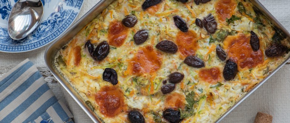 Огретен от тиквички