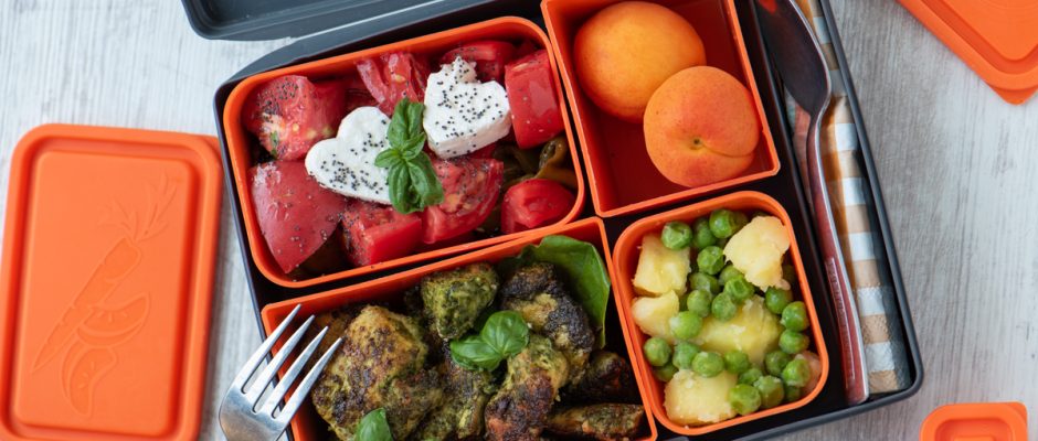 Lunchbox Menu Pesto Chicken