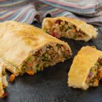Vegetable strudel