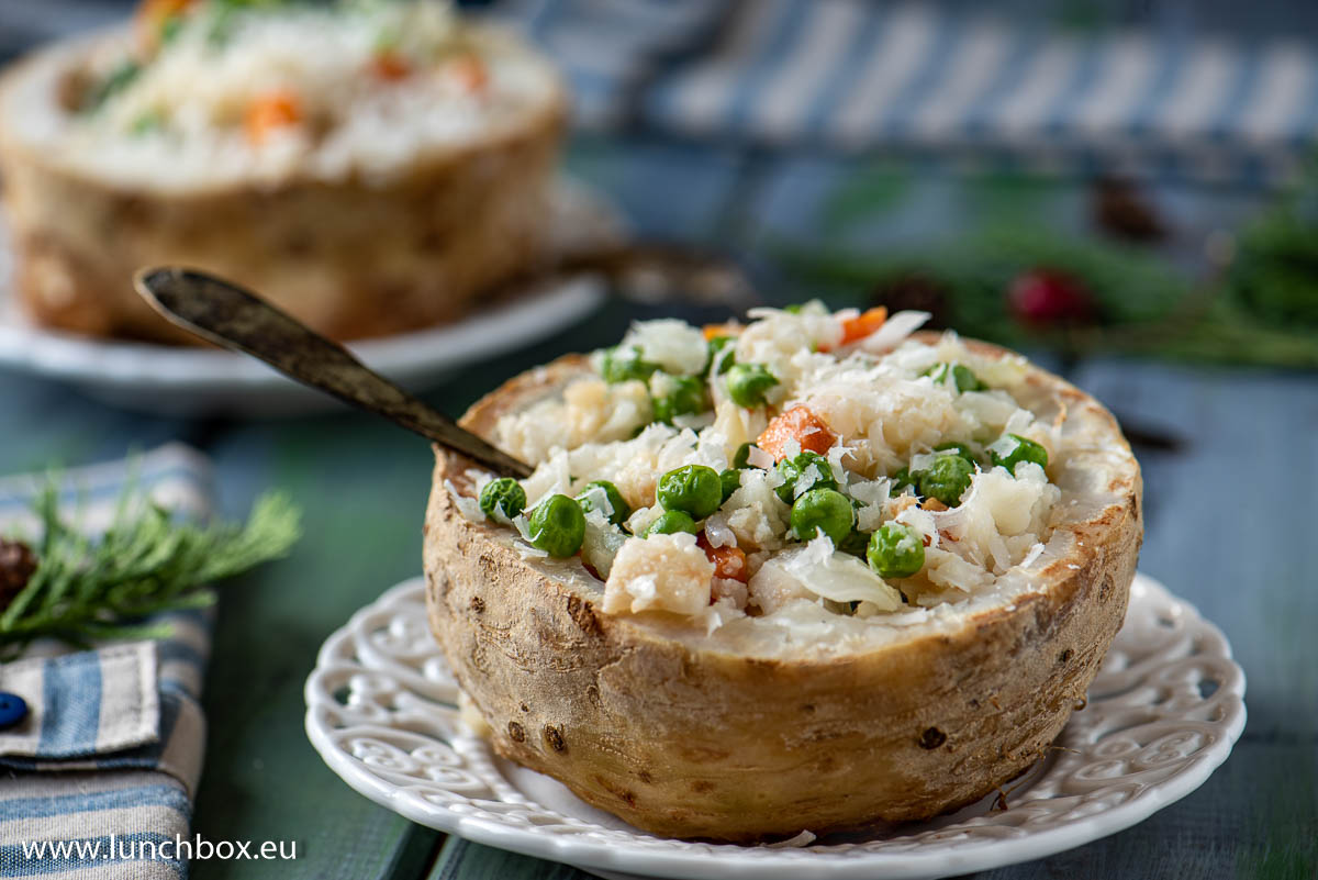 Celery rice with vegetables