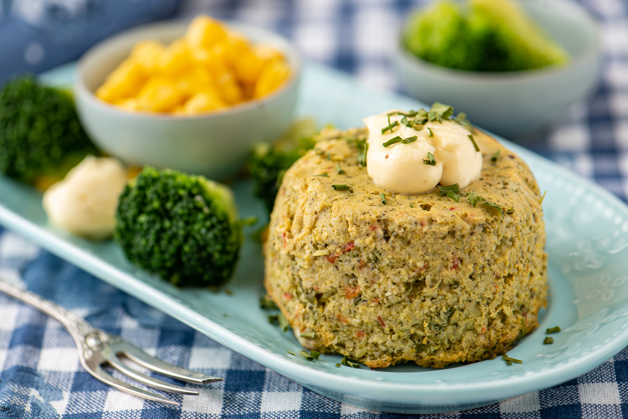 Quick and easy baked broccoli appetizer