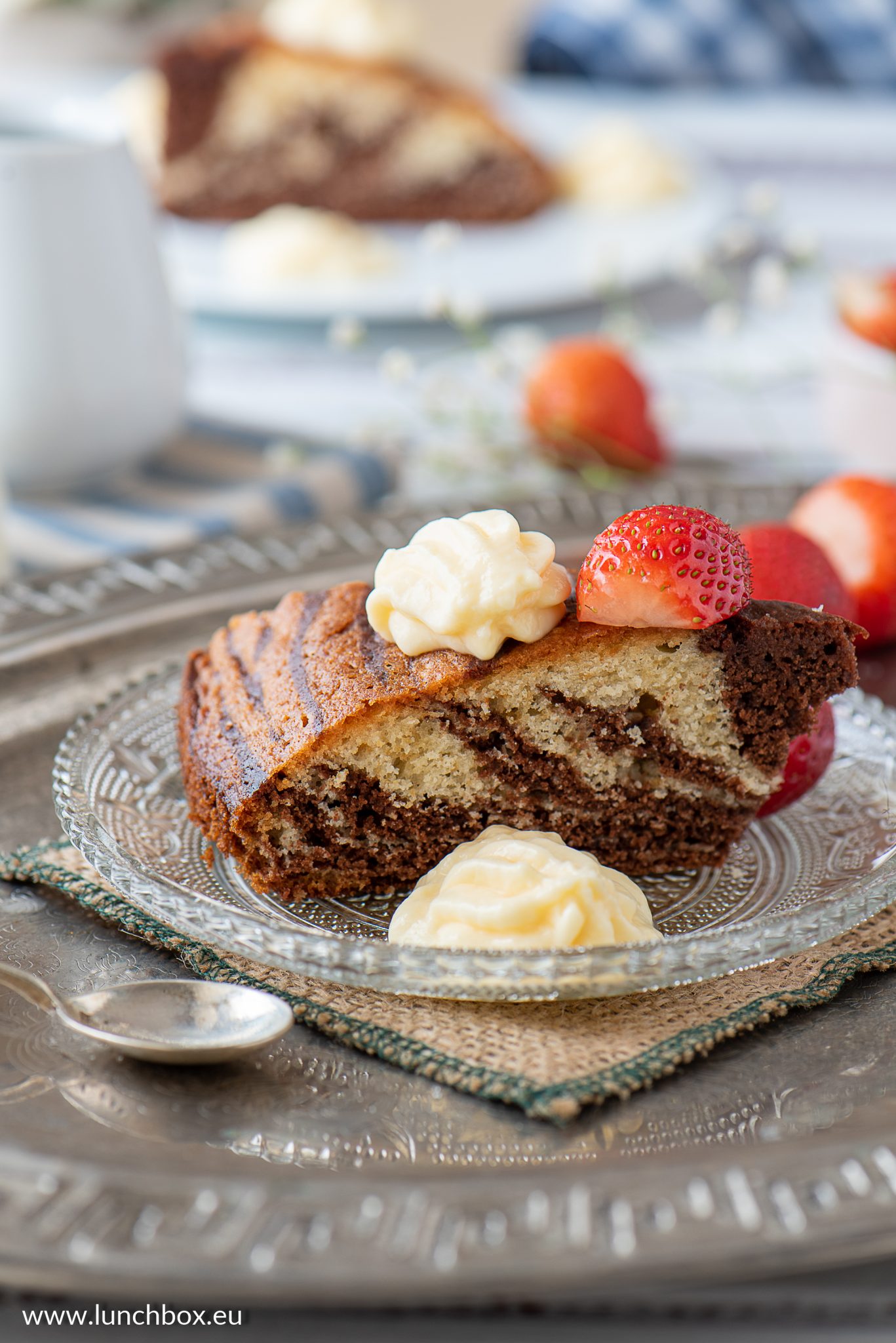 Кекс зебра – лесен, ефектен и икономичен | Lunchbox