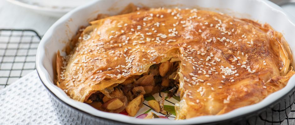 Марокански пай с шафран