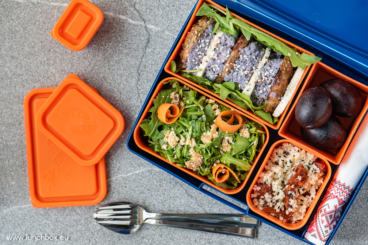 Lunchbox Recipe - Baked red cabbage with Parmesan