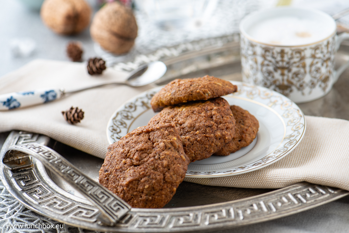 Wholegrain pumpkin cookies