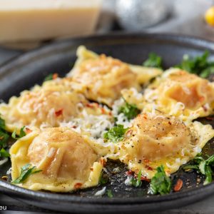 Pumpkin ravioli