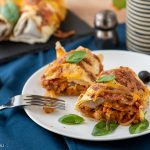 Chickpeas and soybean sprouts Burritos